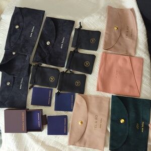 Felt Jewelry Accessory Pouches